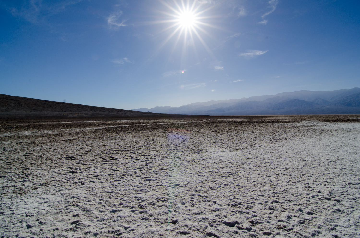 Salt flats Badwater Basin