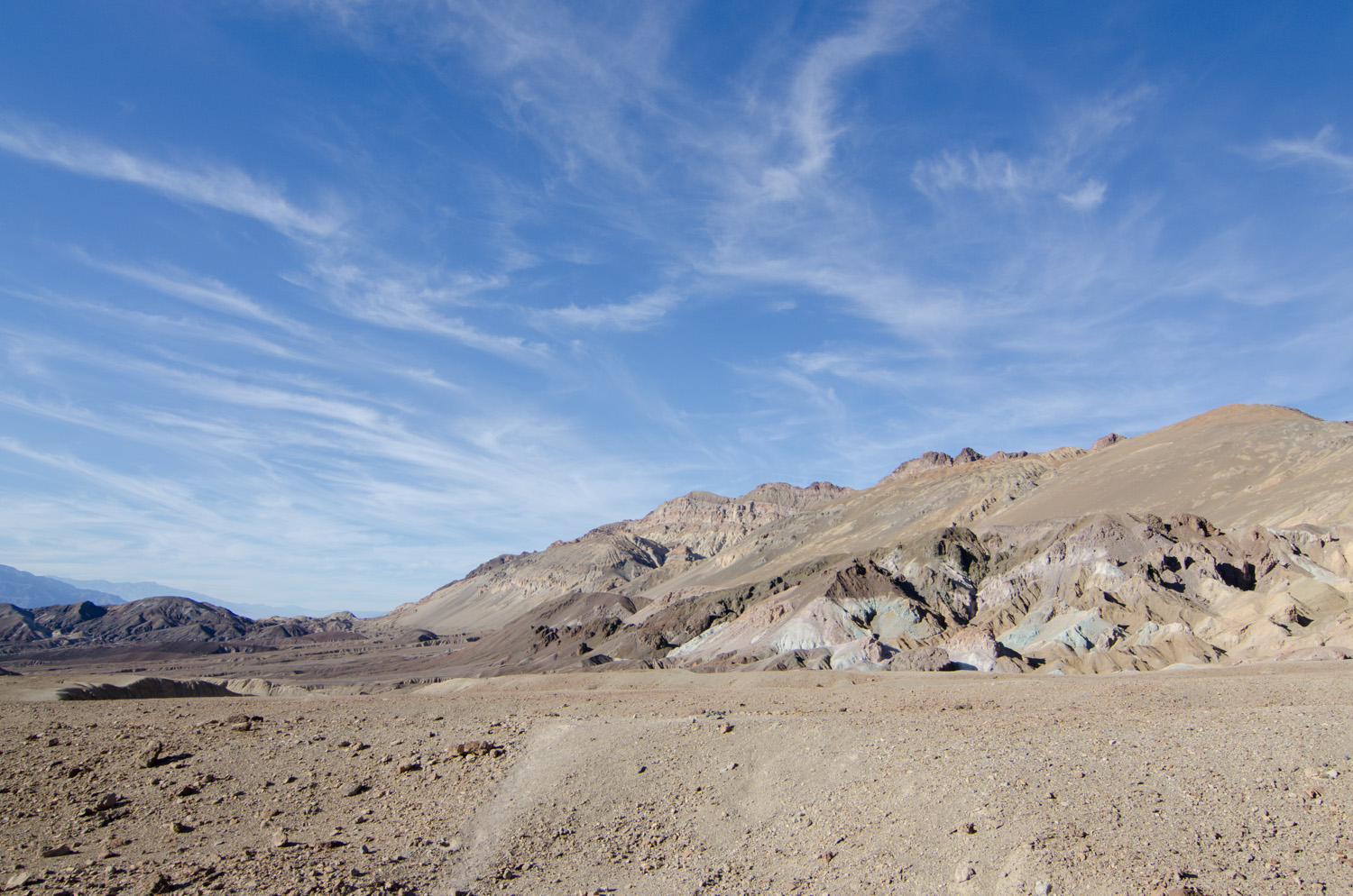 Salt flats Badwater Basin